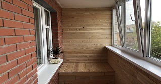 Отделка, остекление, утепление балконов в Шатуре от 210 руб. м/2.
