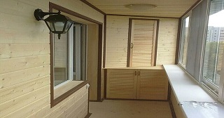 Отделка балкона под ключ Шатура, цена от 5857 руб.